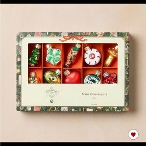 10-Count Mini Glass Ornament Set from John Derian